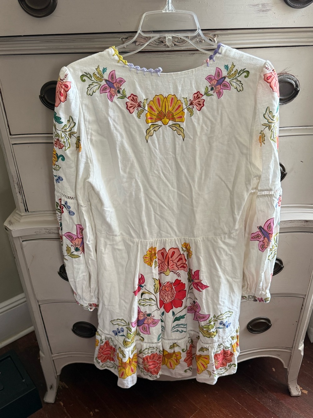 FARM Rio Floral Insects Mini Dress S - Picture 8 of 15